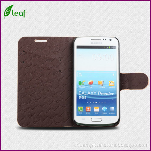 Flip PU Leather Phone Case for Samsung Galaxy-Premier (CS505)